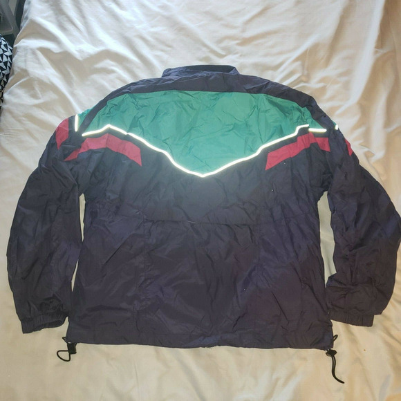 Vintage Asics Gore Tex Mens 90s Windbreaker Running Jacket Coat Size Medium - Picture 4 of 4